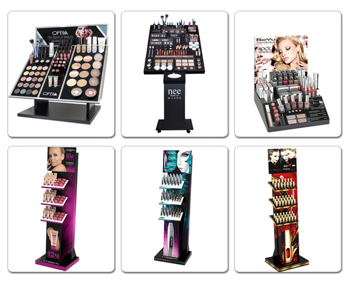 Custom Display Solution Lash Estensjoni Mascara Tube Brush Display Stand (1)