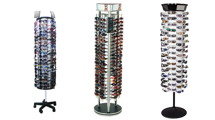 Wedzera Kutengeswa NeCreative Wholesale Custom Sunglass Display Stands (4)