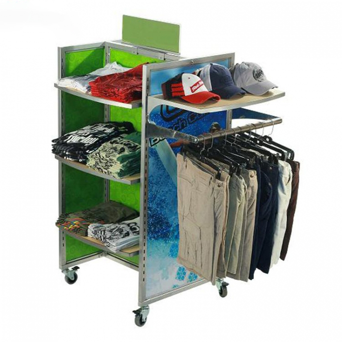 Stand Out Merchandising Boutique Retail Floor Clothing Display Racks (4)