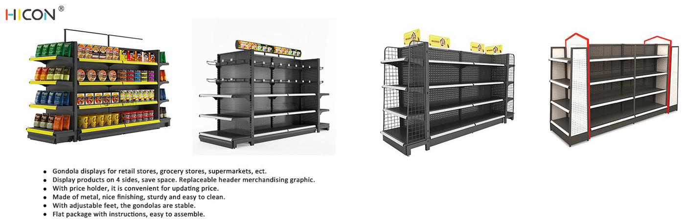 Rack de exposição de pano de ferro preto de piso personalizado padrão para loja (3)