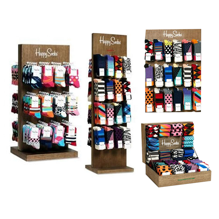 sokken stean foar winkel