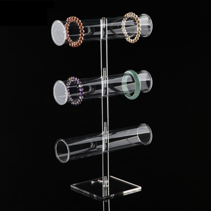 3-Layer Transparent Acrylic Earring Display Stands Wholesale (3)
