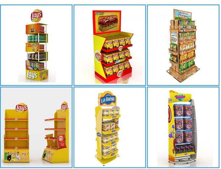 5-Tiered Pets Store Flooring Wooden Retail Commercial Food Display (3)