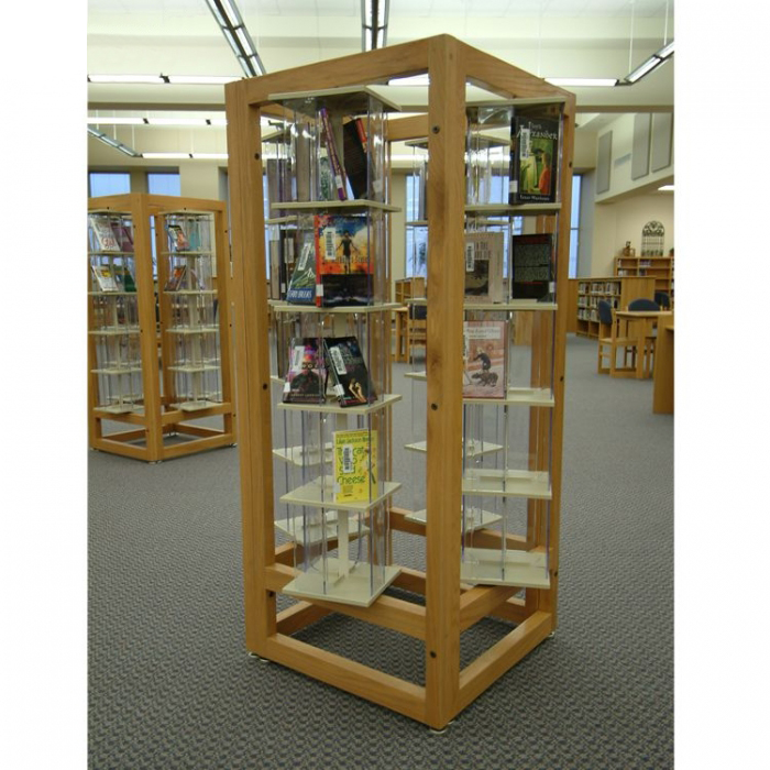 Attractive Floor Standing Bookstore Display Fixtures For Sale (1)