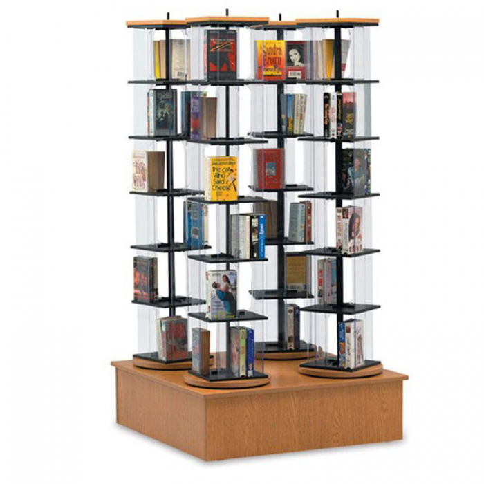 Attractive Floor Standing Bookstore Display Fixtures For Sale (2)