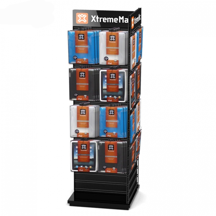 Black Custom Slatwall Display Stand (2)