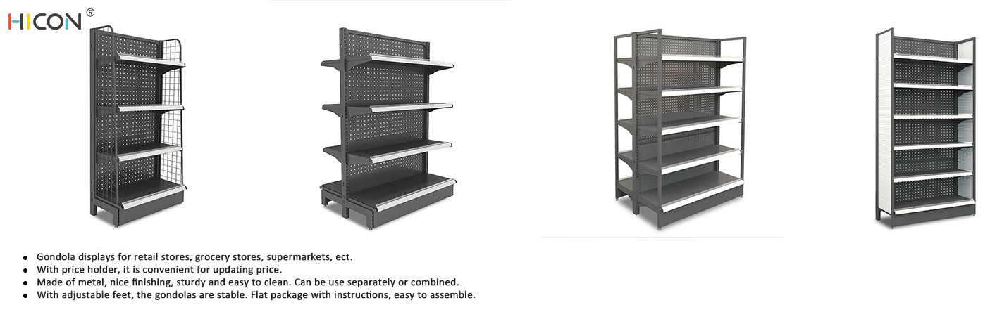 Cost Effective Custom Single Sided Gondola Racks For Sale (3)