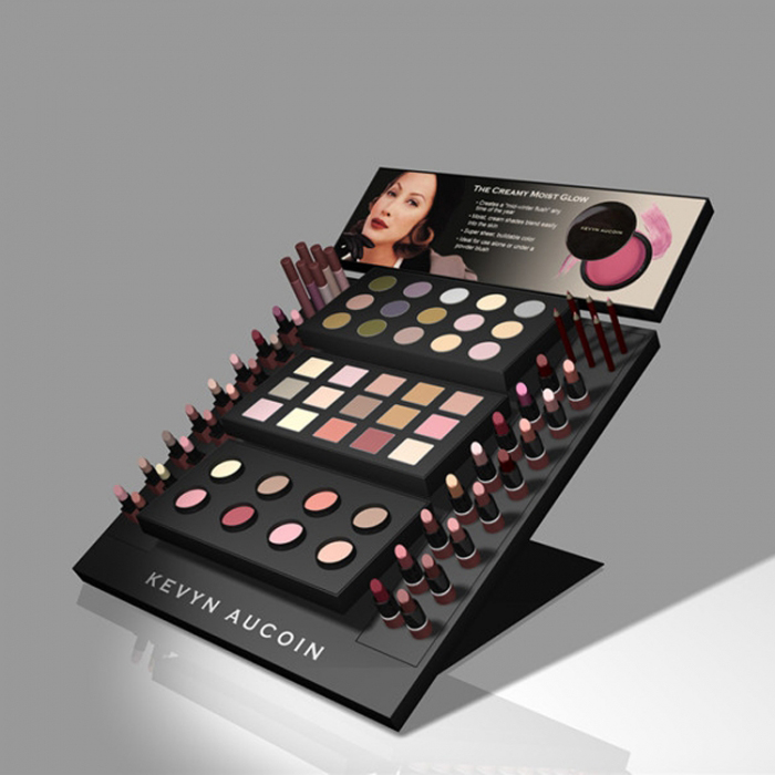 Creative Cosmetics Store Custom POP Display For Make Up Beauty Items (2)