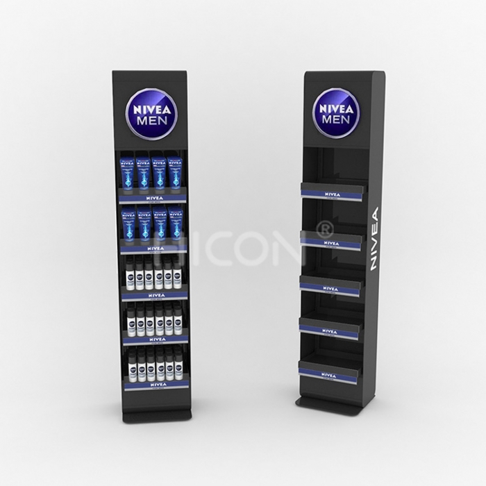 Custom Display Racks For Cosmetics Products Nivea Shop Display Stand Rack (4)