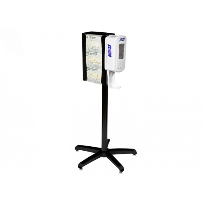Custom Freestanding Floor Stand For Hand Sanitizer Dispenser (1)