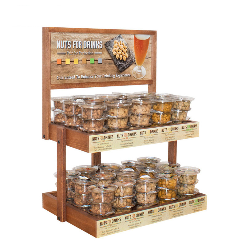 Dried Nuts Display Advertising Supermarket Food Nuts Display Retail (1)