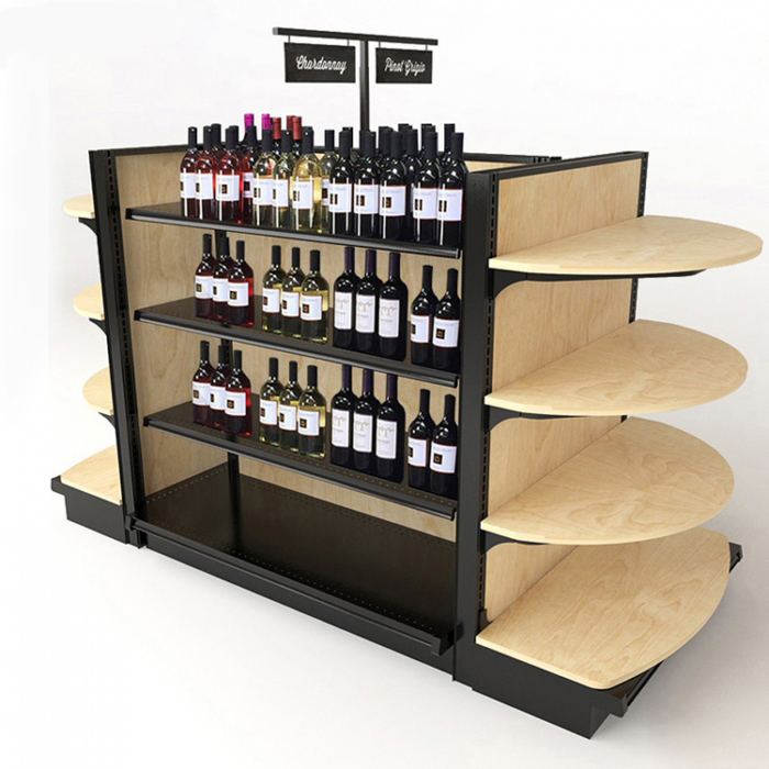 Expertise And Experience Custom Wood Supermarket Gondola Shelving Supplier (1)