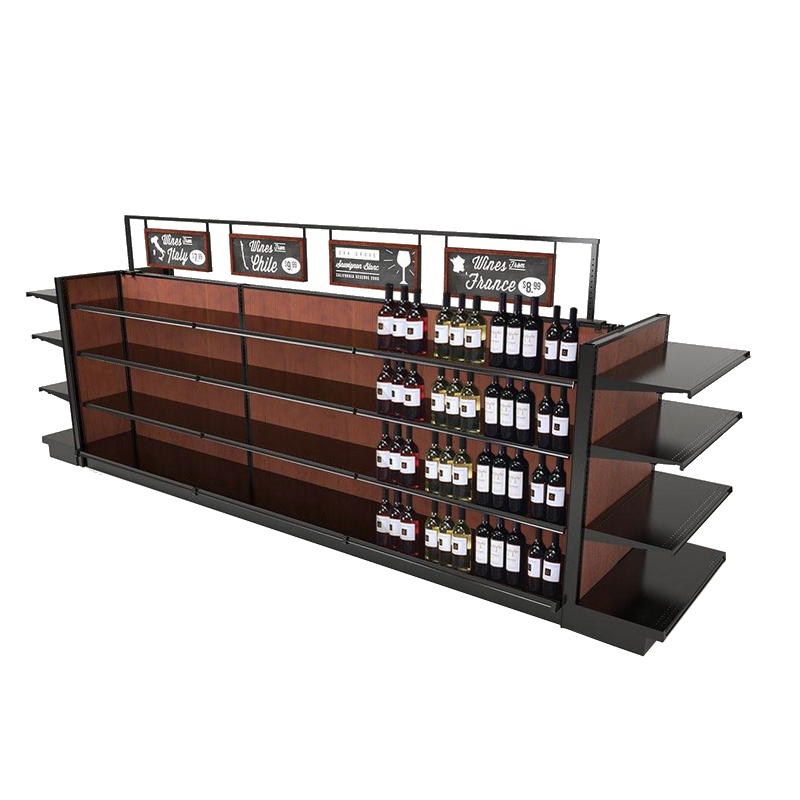 Expertise And Experience Custom Wood Supermarket Gondola Shelving Supplier (3)