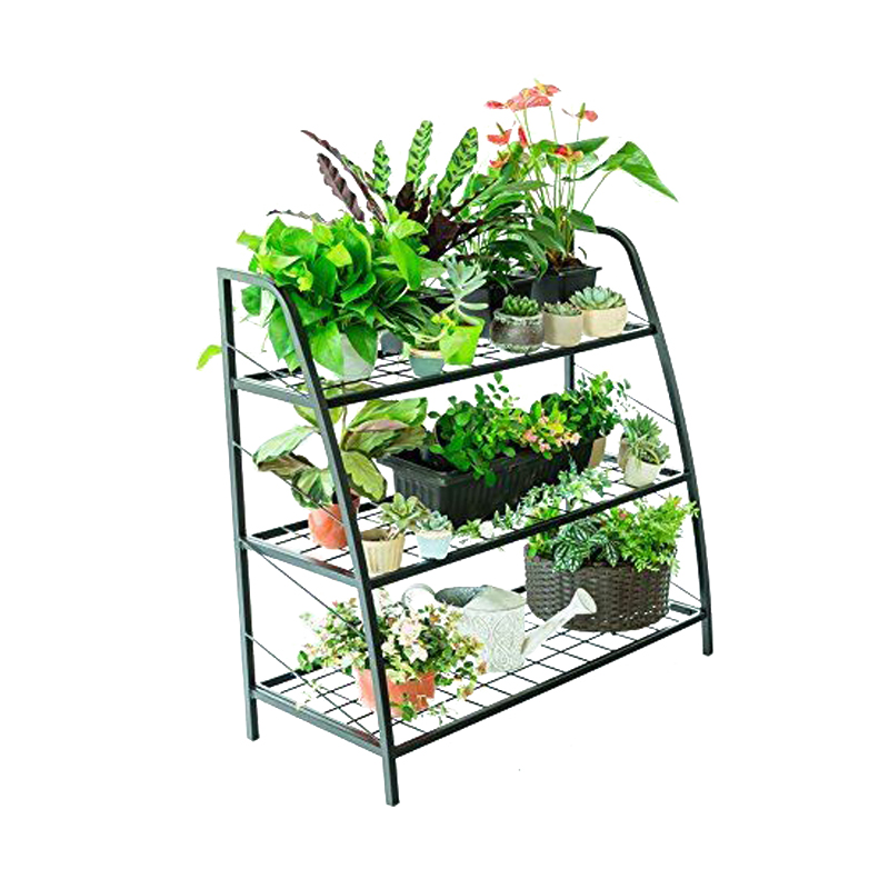 Factory Price Floor Standing Metal Fresh Flower Pot Display Stand (3)