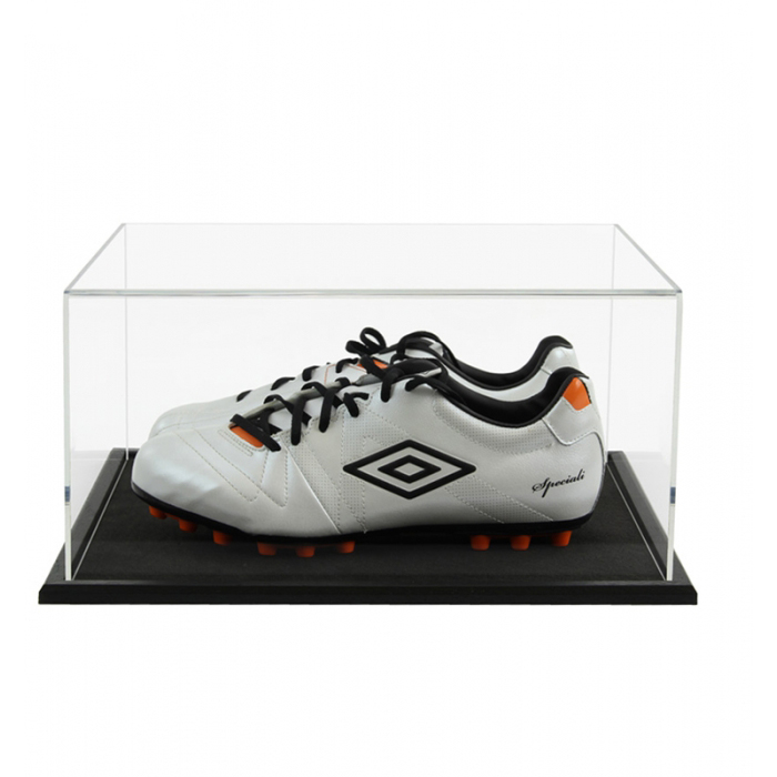Functional Custom Clear Acrylic Football Sneaker Shoes Display Case (1)