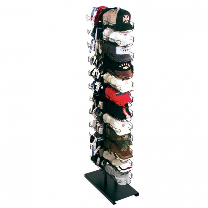 Help You Sell More Hats Floor Wire Hat Baseball Cap Display Racks (1)