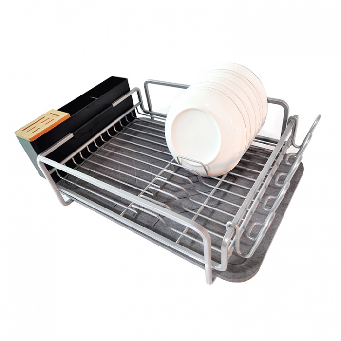 Kitchen Organizer Diatom Mud Draining Board Dish Drying Rack Steel Dish Drainer (11)