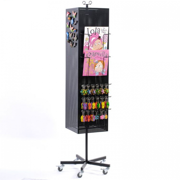 Moveable Pegboard Display Stand (3)