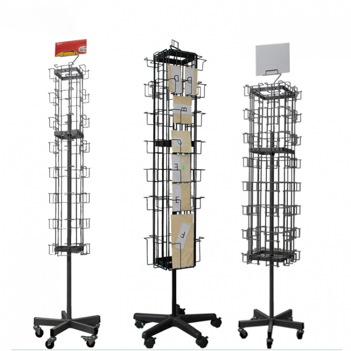 Point Of Purchase Comic Book Display Rack Booklet Display Stands For Retail Store (2)