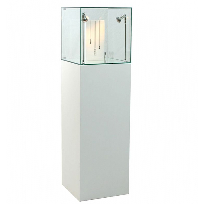 Reliable Lighting Lockable Flooring Acrylic Jewelry Shop Fitting Watch And Jewelry Showcase Display