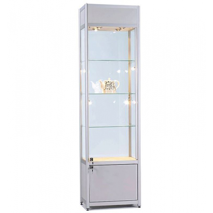 Reliable Lighting Lockable Flooring Acrylic Jewelry Shop Fitting Watch And Jewelry Showcase Display  (3)