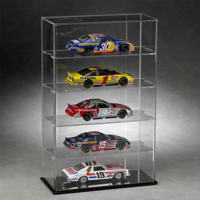 Rotating Countertop Transparent Acrylic Hot Toy Display Case (3)