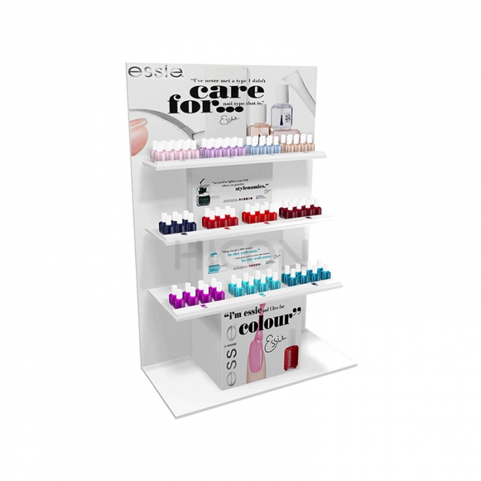 Table Top Nail Polish Rack Design Nail Polish Color Retail Display For Sale (3)