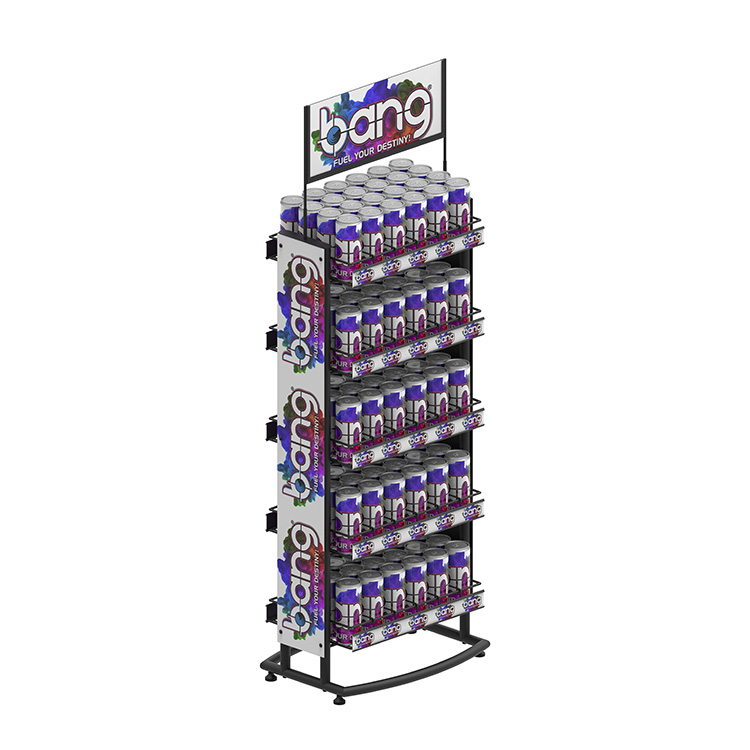 Tiered Bottle Display 3