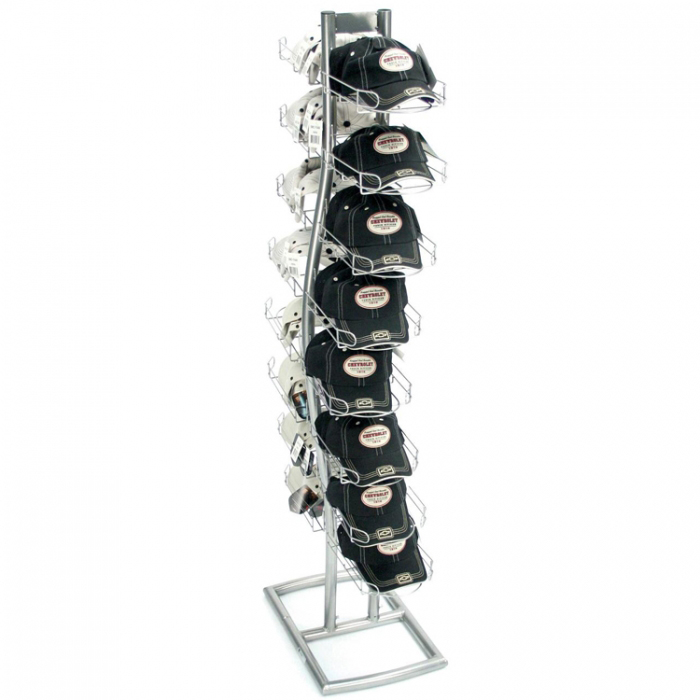 Unique Flooring Baseball Cap Holder Hat Display Rack For Retail Store (1)