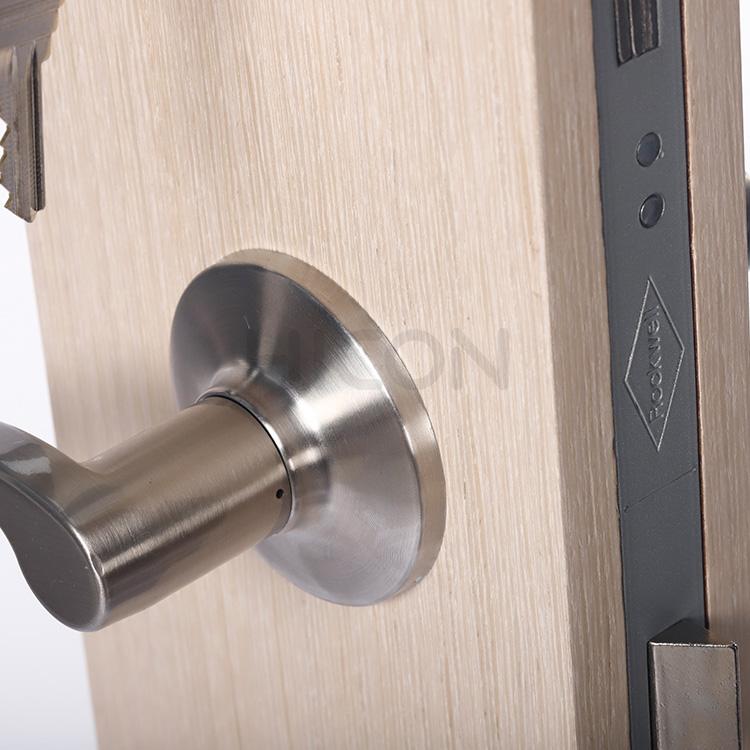 Useful Wooden Door Lock Display Stand Custom Lock Display Design (2)