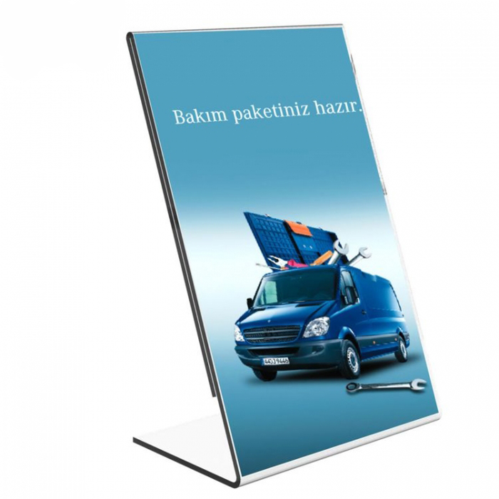 Wholesale Customized Transparent Acrylic Brochure Sign Holder (2)