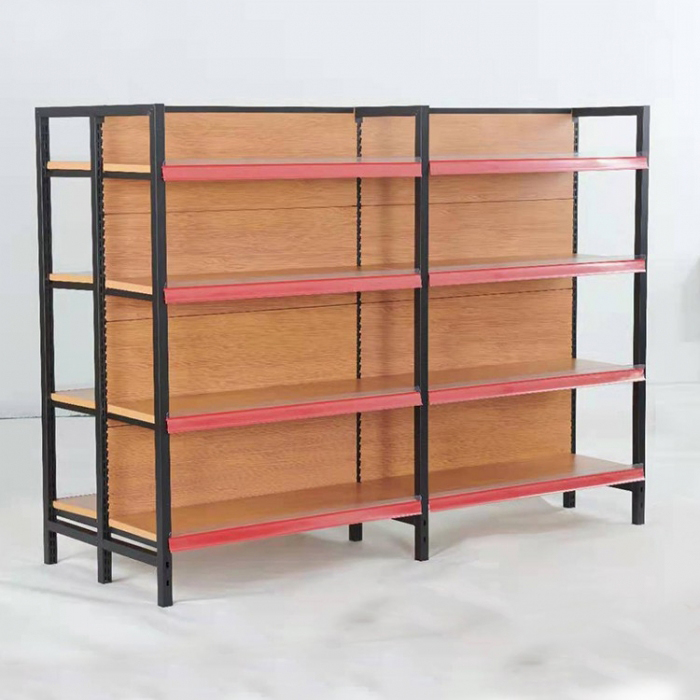 Wood Flat Package Display Rack  (1)