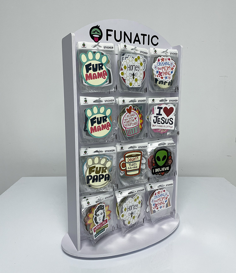 sticker display stand 2