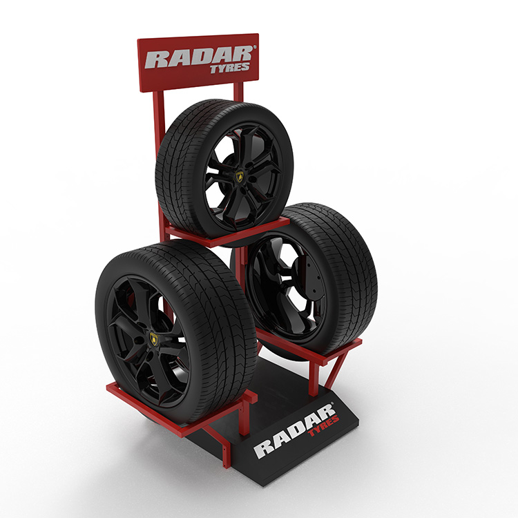 tyre display stand